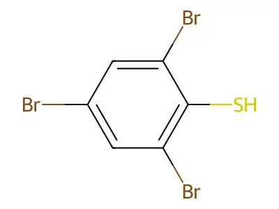 2,4,6-Tribromothiophenol structure