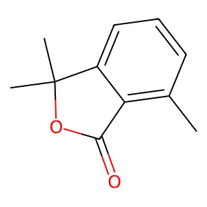 3,3,7-Trimethyl-1(3H)-isobenzofuranone structure