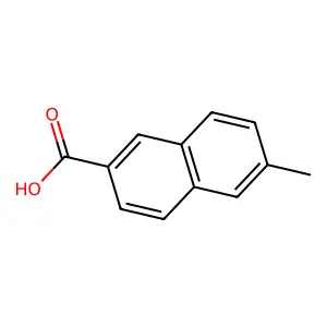 6-Methylnaphthalene-2-carboxylic acid structure