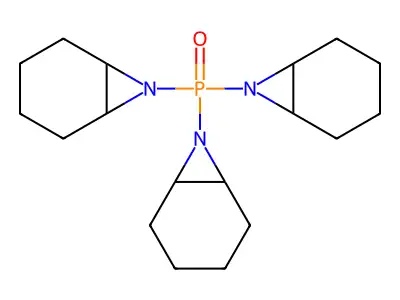 Tris(7-azabicyclo[4.1.0]heptan-7-yl)phosphane structure