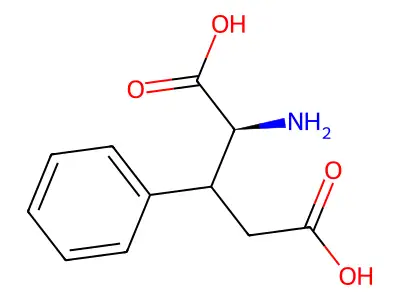 3-Phenylglutamic acid structure