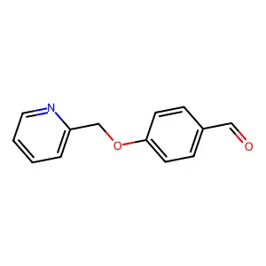 4-(Pyridin-2-ylmethoxy)benzaldehyde structure
