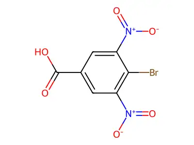 4-Bromo-3,5-dinitrobenzoic acid structure