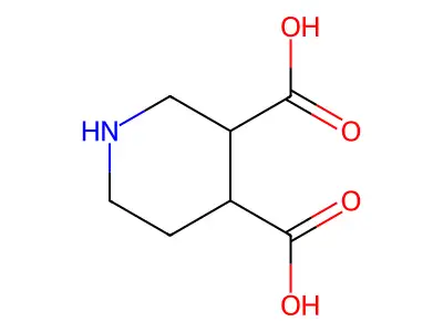 Piperidine-3,4-dicarboxylic Acid structure