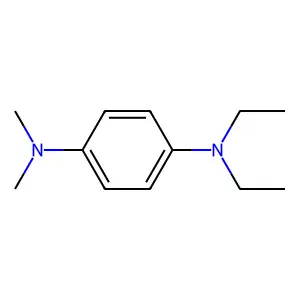 p-Phenylenediamine, N,N-diethyl-N',N'-dimethyl- structure