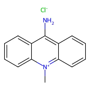 9-氨基-10-甲基吖啶氯化物 structure