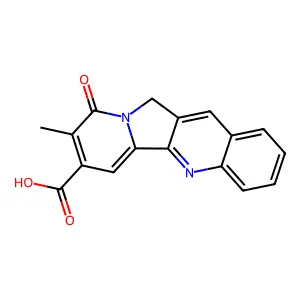2-Geranyl-3-hydroxy-1,4-naphthoquinone structure