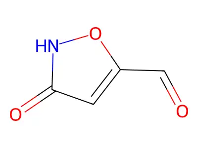 3-Oxo-2,3-dihydroisoxazole-5-carbaldehyde structure