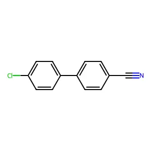 4-(4-Chlorophenyl)benzonitrile structure