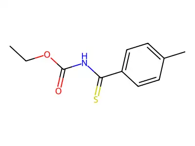 Carbamic acid, [(4-methylphenyl)thioxomethyl]-, ethyl ester structure