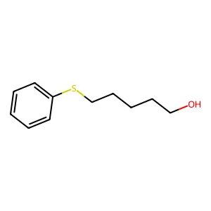 5-Phenylsulfanylpentan-1-ol structure