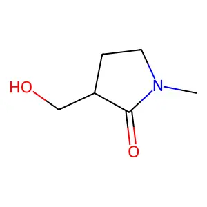 3-(Hydroxymethyl)-1-methylpyrrolidin-2-one structure