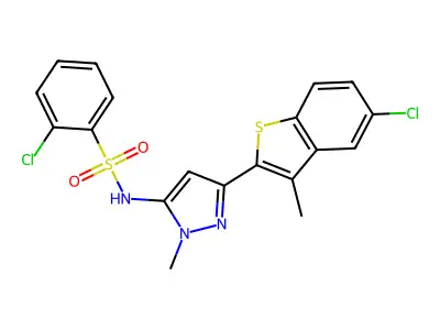 RNA Polymerase III Inhibitor structure