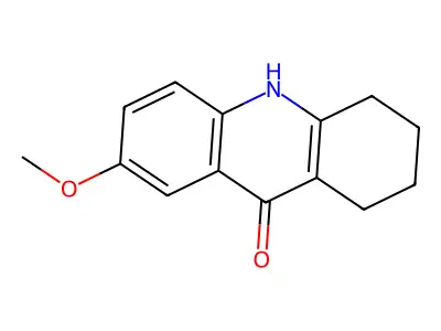 7-methoxy-1,3,4,10-tetrahydroacridin-9(2H)-one structure