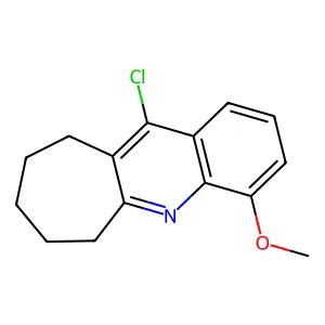 6H-Cyclohepta(b)quinoline, 7,8,9,10-tetrahydro-11-chloro-4-methoxy- structure