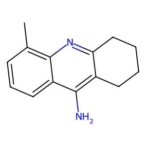 5-Methyl-1,2,3,4-tetrahydroacridin-9-amine structure