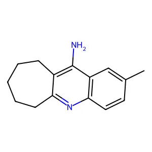 6H-Cyclohepta(b)quinoline, 7,8,9,10-tetrahydro-11-amino-2-methyl- structure