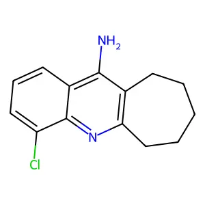 6H-Cyclohepta(b)quinoline, 7,8,9,10-tetrahydro-11-amino-4-chloro- structure