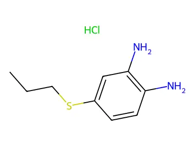 4-(Propylthio)benzene-1,2-diamine structure