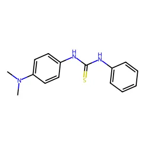 1-[4-(Dimethylamino)phenyl]-3-phenylthiourea structure