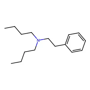 N,N-二丁基苯乙胺 structure
