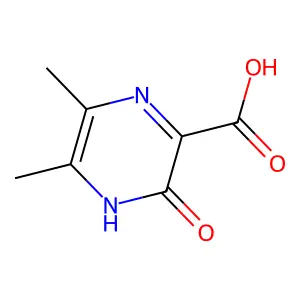 5,6-Dimethyl-3-oxo-3,4-dihydropyrazine-2-carboxylic acid structure