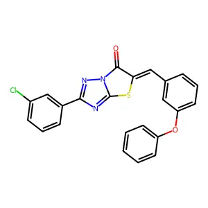 C23H14ClN3O2S structure