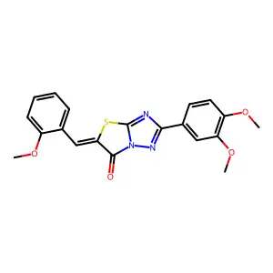 C20H17N3O4S structure