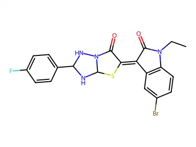CAS 577983-58-5 - C20H12BrFN4O2S structure