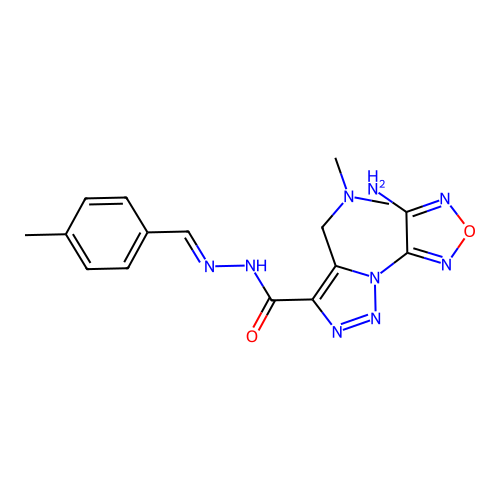 C16H19N9O2 structure