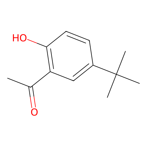 1-(5-Tert-butyl-2-hydroxyphenyl)ethan-1-one structure