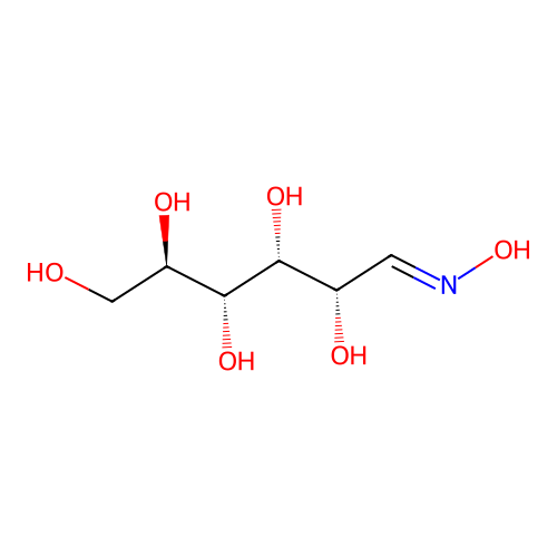 Glucosoxime structure