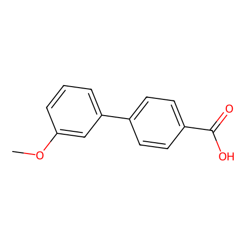 4-(3-methoxyphenyl)benzoic Acid structure