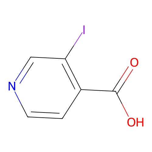 3-碘吡啶-4-甲酸 structure