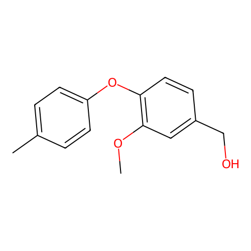 [3-Methoxy-4-(4-methylphenoxy)phenyl]methanol structure