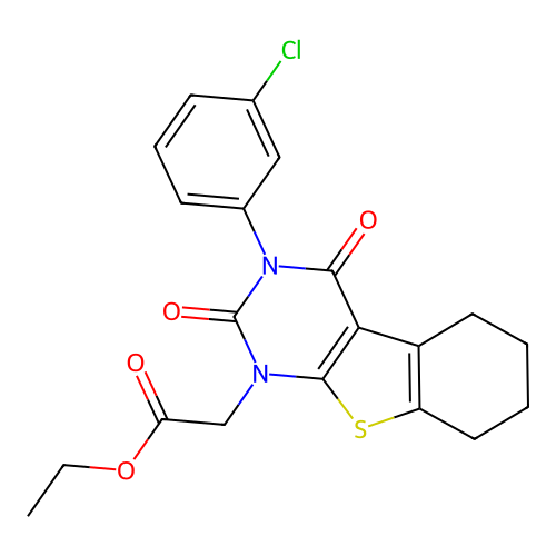 C20H19ClN2O4S structure