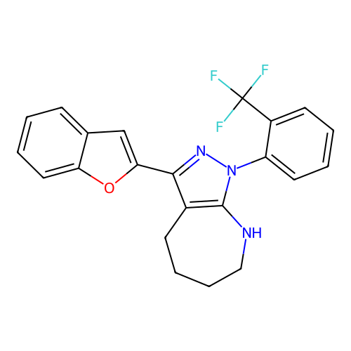 pyrazolo[3,4-b]azepine,3-1,4,5,6,7,8-hexahydro-1-[2- phenyl]- structure