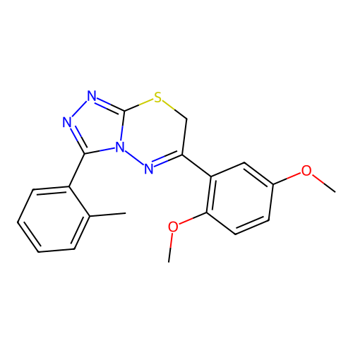 triazolothiadiazine, 10I structure