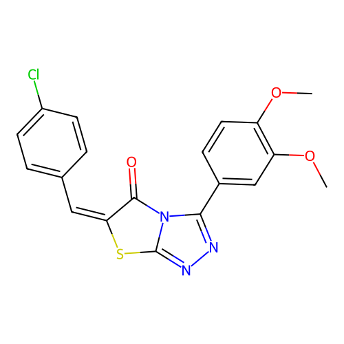 C19H14ClN3O3S structure