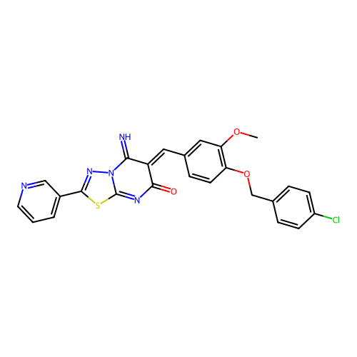 C25H18ClN5O3S structure
