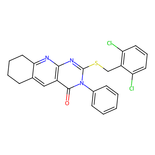 C24H19Cl2N3OS structure