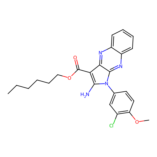 C24H25ClN4O3 structure