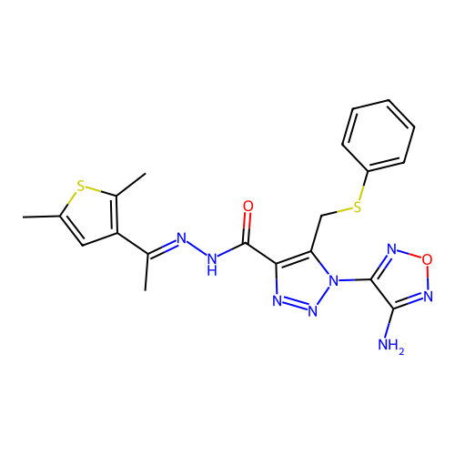 C20H20N8O2S2 structure