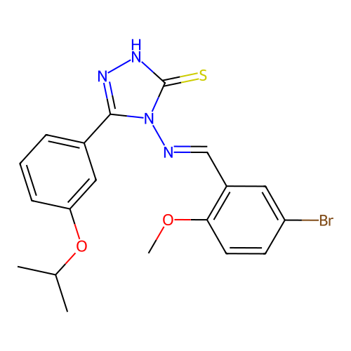 C19H19BrN4O2S structure