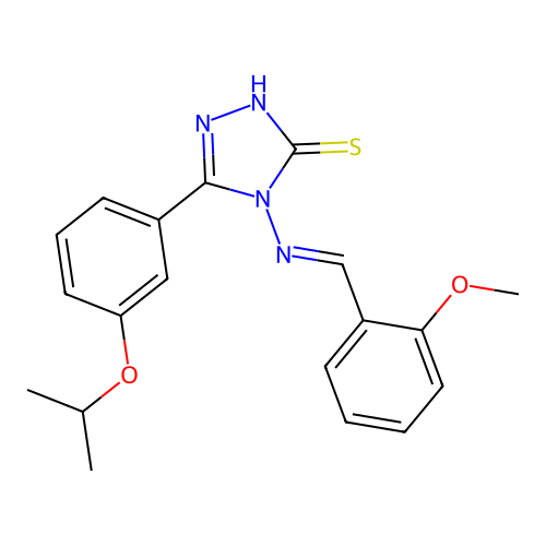 C19H20N4O2S structure