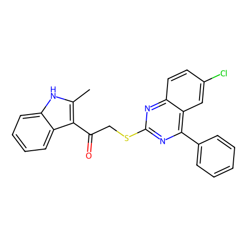 C25H18ClN3OS structure