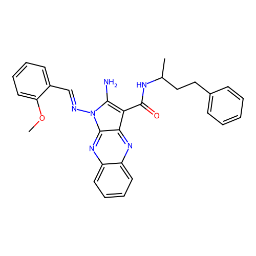 C29H28N6O2 structure