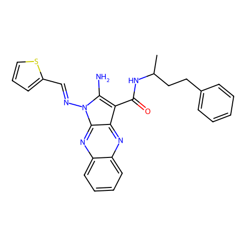 C26H24N6OS structure