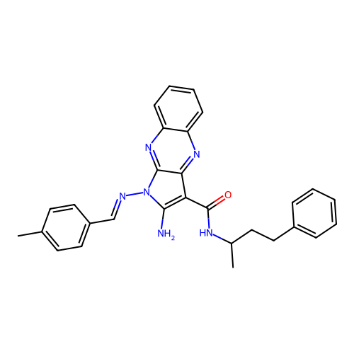 C29H28N6O structure