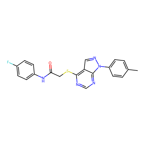 C20H16FN5OS structure
